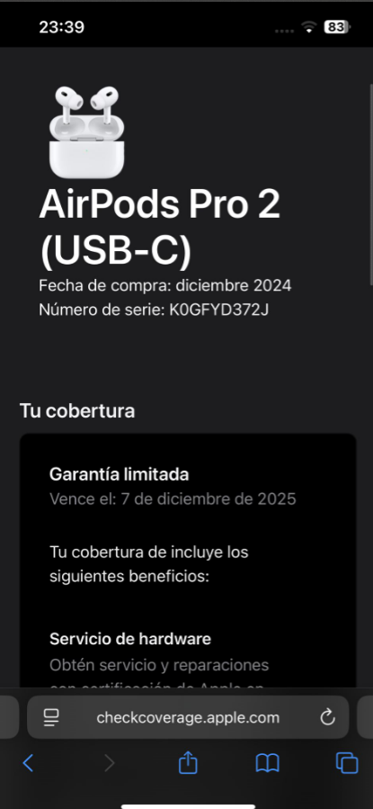🎧 AirPods Pro (2.ª generación)