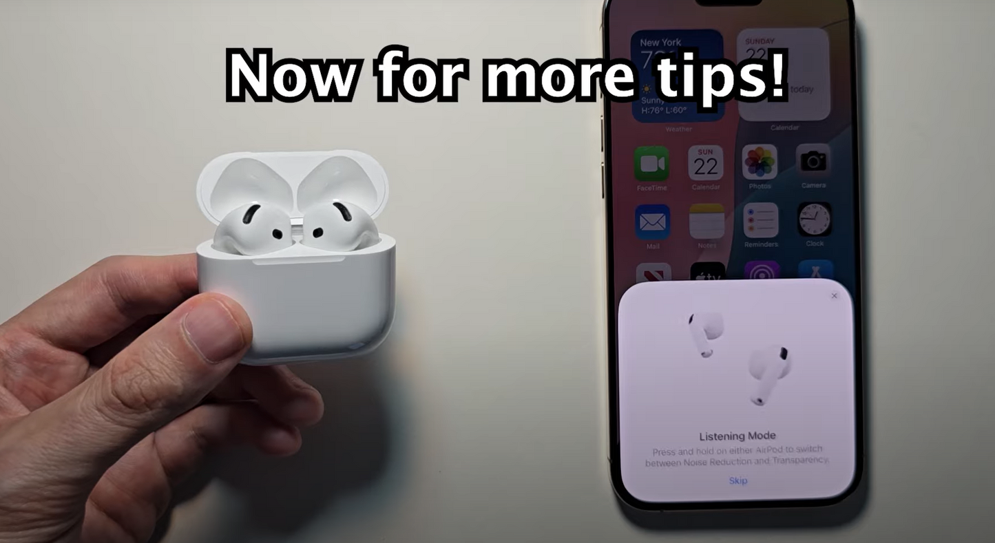 🎧 AirPods (4.ª generación) con cancelación activa de ruido